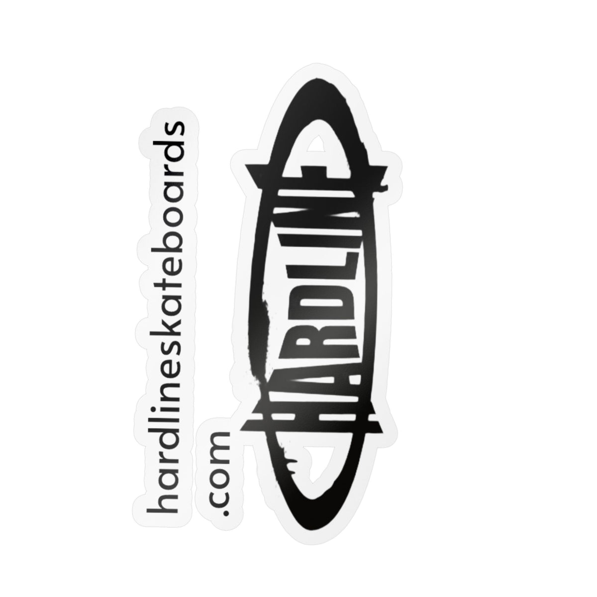 Hardline Skateboards Logo Kiss-Cut Vinyl Sticker