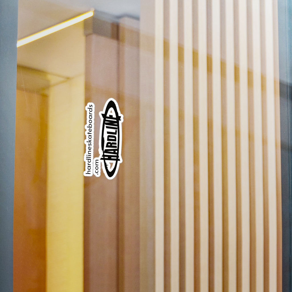 Hardline Skateboards Logo Kiss-Cut Vinyl Sticker