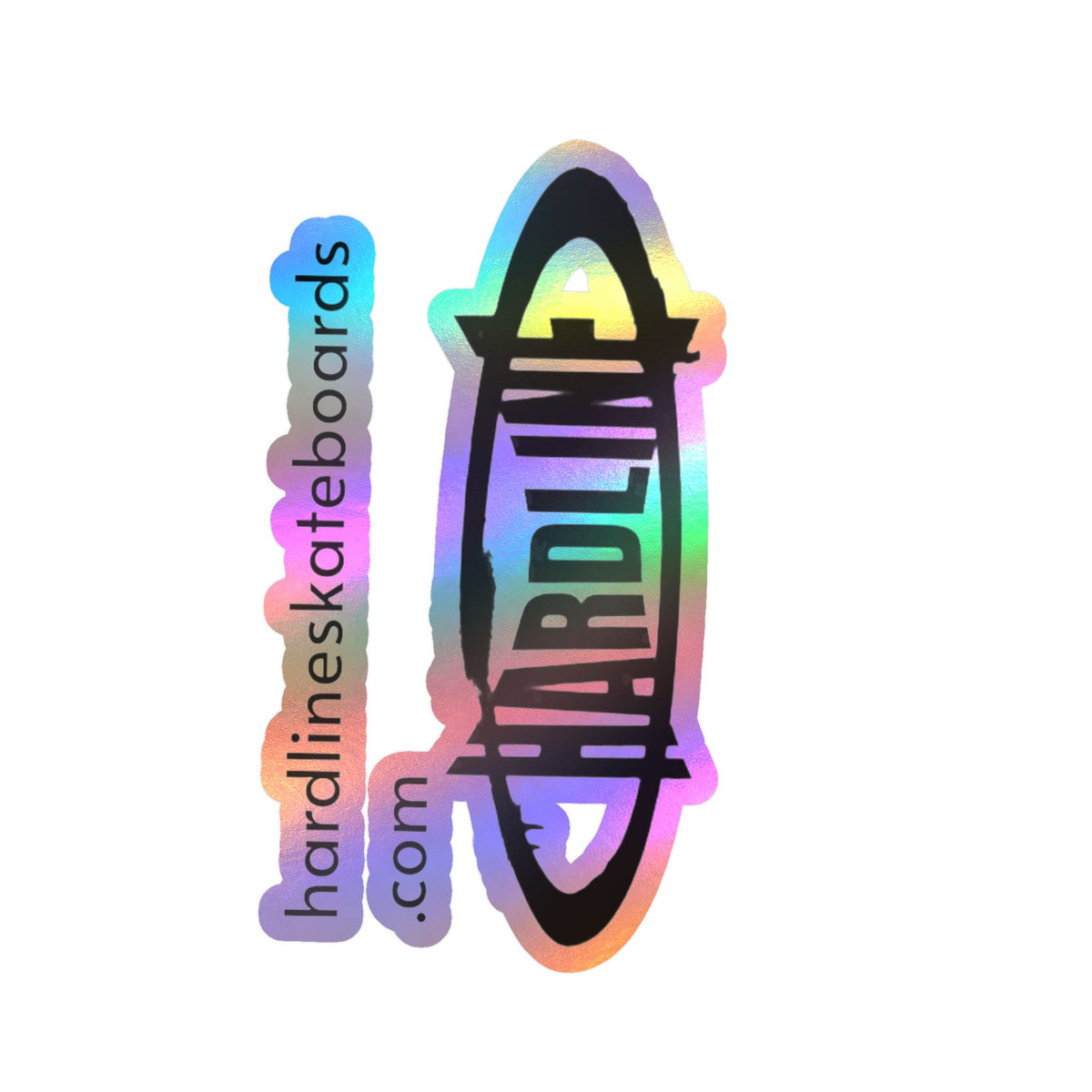 Hardline Skateboards Logo Kiss-Cut Vinyl Sticker